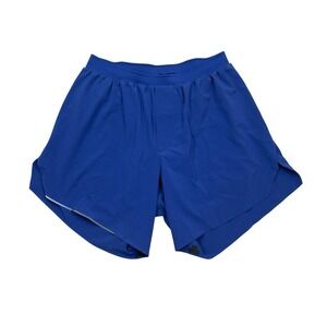 Lululemon Shorts Blue Lined Athletic Running